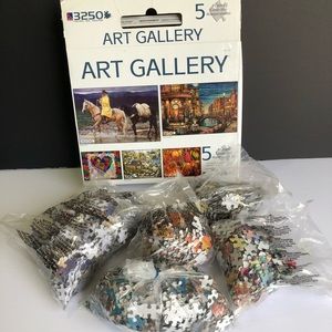 5 ART GALLERY puzzles 🧩